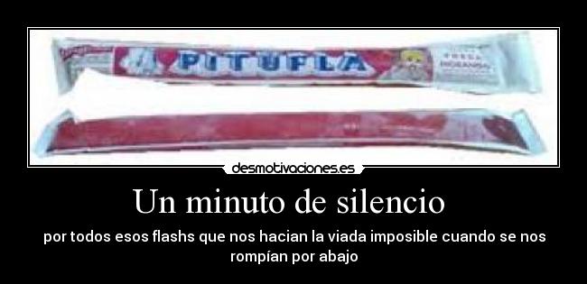 Un minuto de silencio  - 