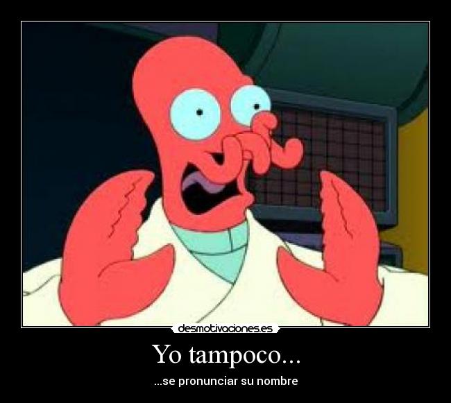 Yo tampoco... - 