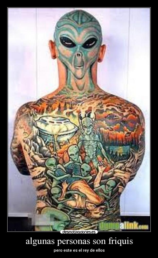 algunas personas son friquis - 