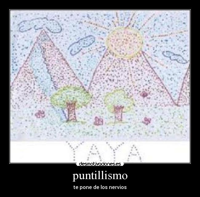 puntillismo - 