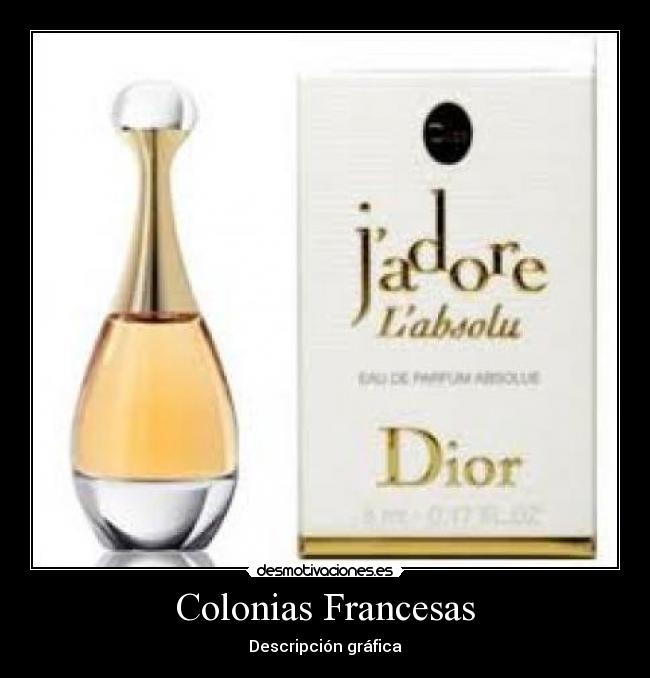 Colonias Francesas - Descripción gráfica