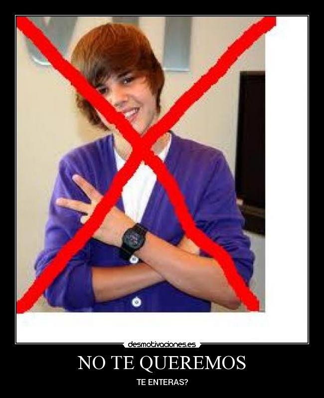 NO TE QUEREMOS -
