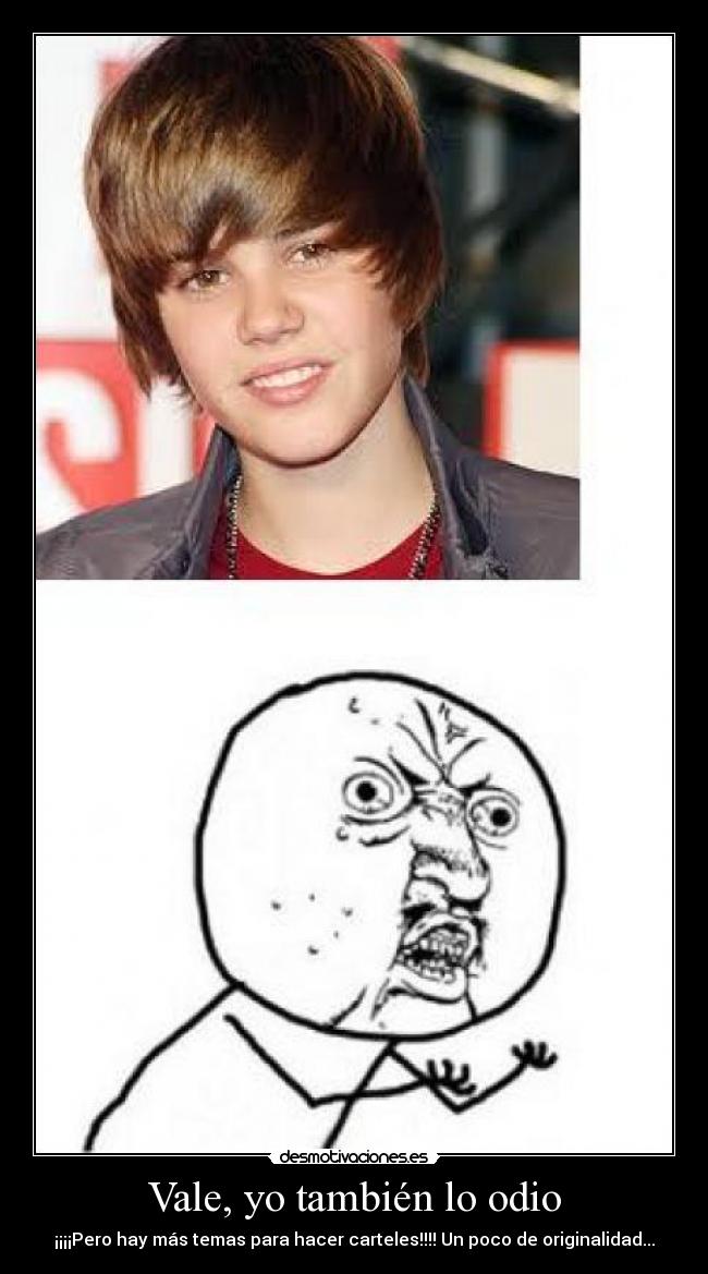 Vale, yo también lo odio -