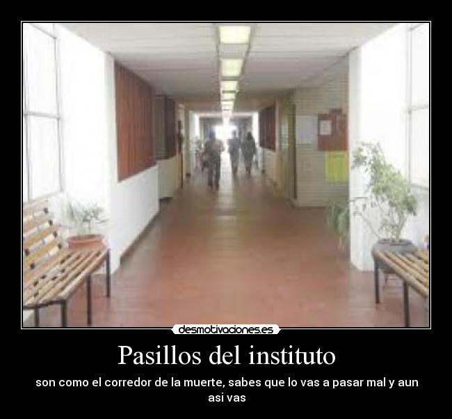 Pasillos del instituto -
