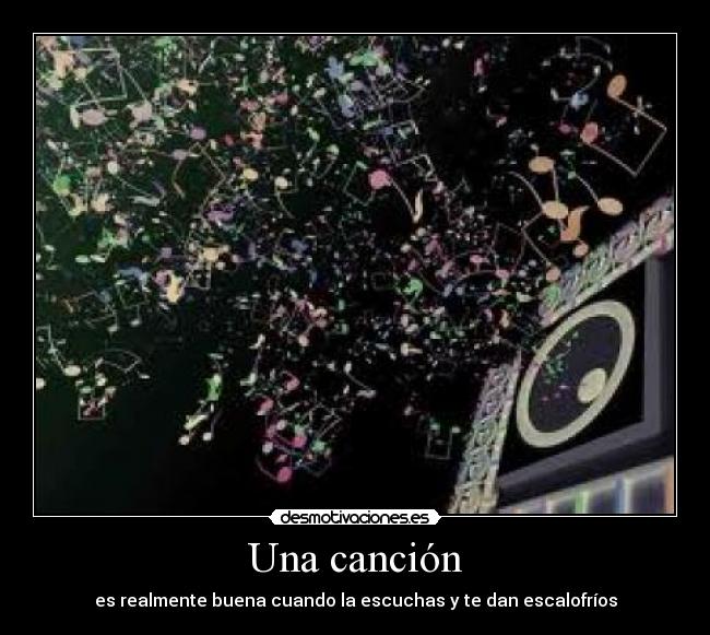 carteles una cancion desmotivaciones