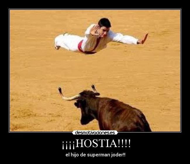 ¡¡¡¡HOSTIA!!!! - el hijo de superman joder!!