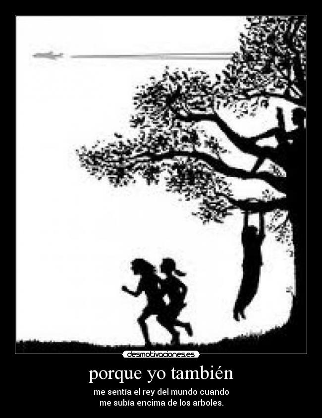 porque yo también -