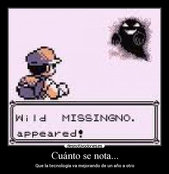 Cuánto se nota... -