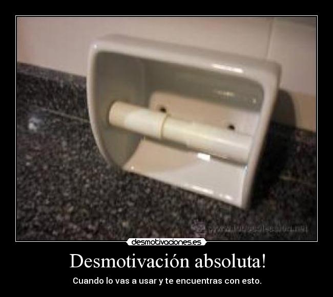 Desmotivación absoluta! -