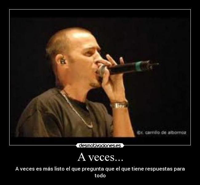 A veces... - 