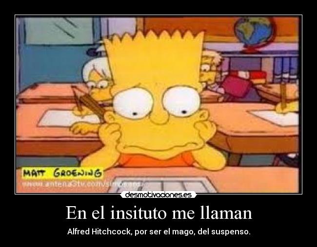 En el insituto me llaman - 