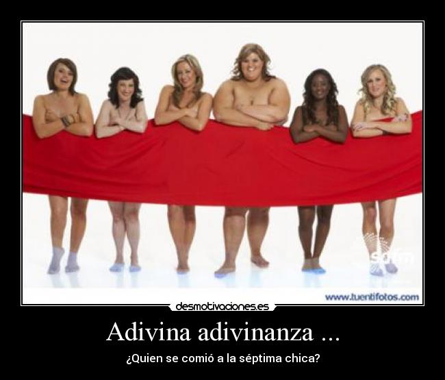 Adivina adivinanza ... -