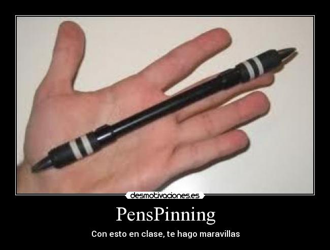 PensPinning - Con esto en clase, te hago maravillas