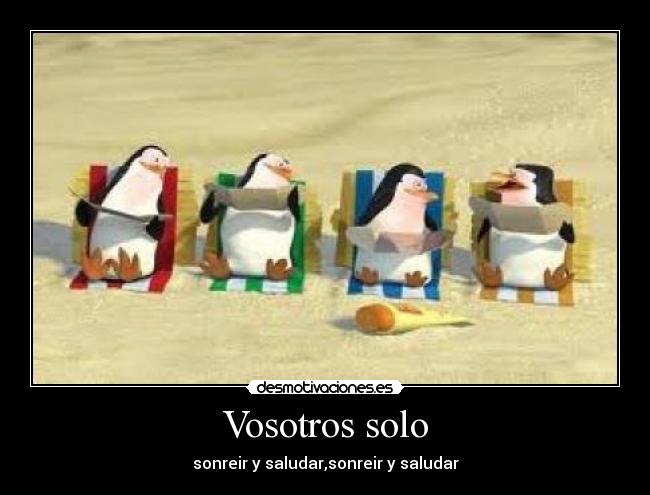 carteles pinguinos desmotivaciones