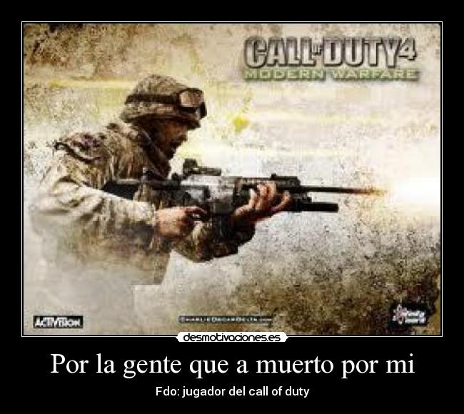 Por la gente que a muerto por mi - 