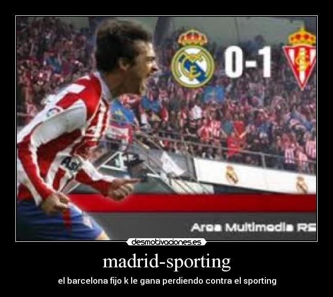 madrid-sporting - el barcelona fijo k le gana perdiendo contra el sporting