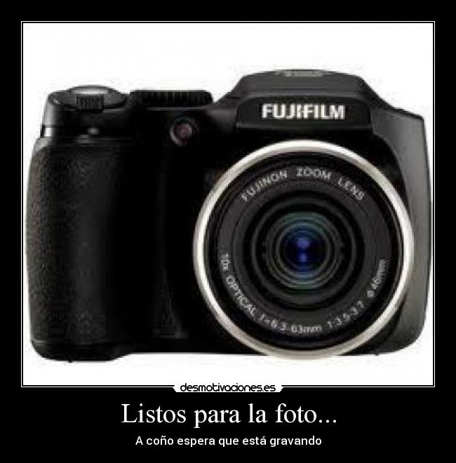Listos para la foto... -