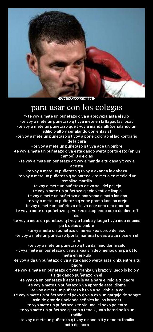 para usar con los colegas - 