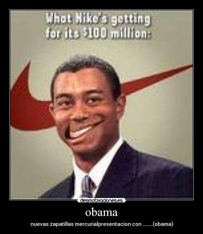 obama - nuevas zapatillas mercurialpresentacion con ........(obama)