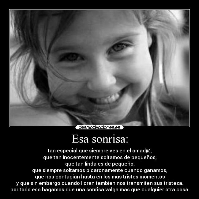Esa sonrisa: - 