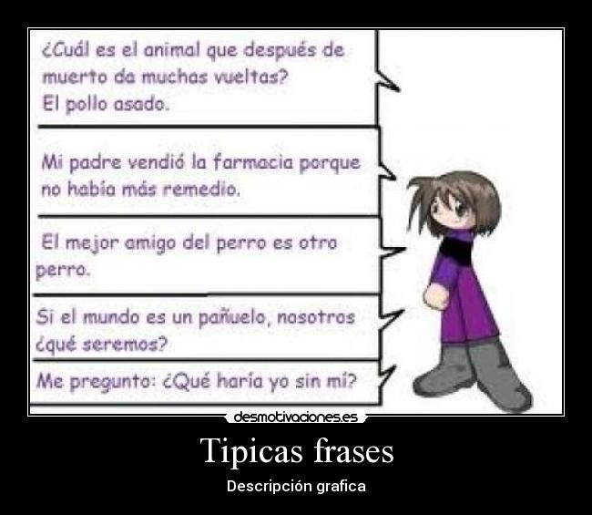 Tipicas frases - 