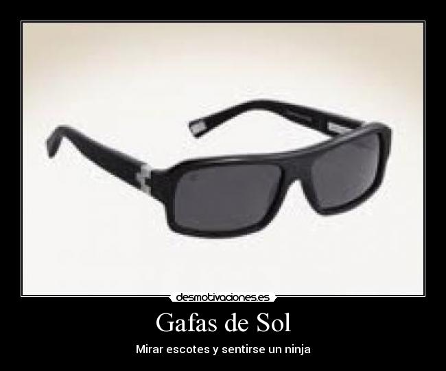 carteles gafas sol desmotivaciones