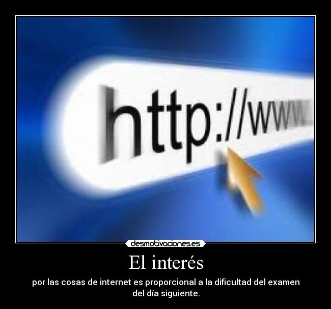 El interés - 