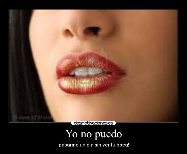 Yo no puedo -
