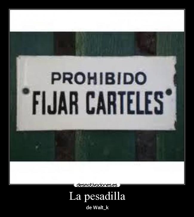 La pesadilla - de Walt_k