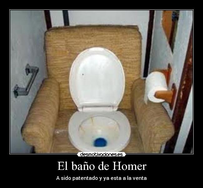 El baño de Homer -