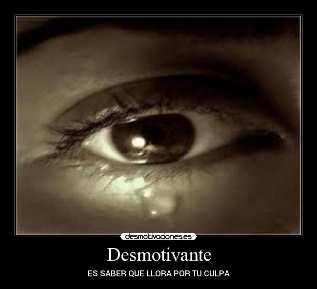 Desmotivante -
