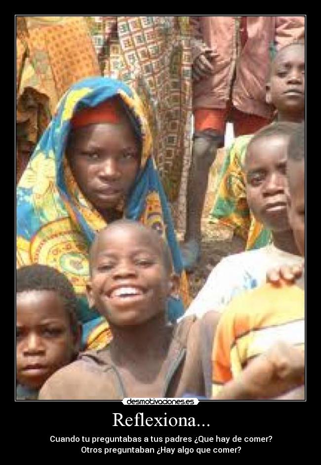 Reflexiona... -