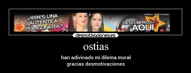 carteles ostias desmotivaciones