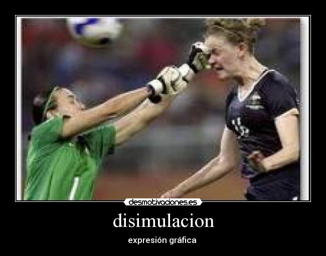 disimulacion - expresión gráfica