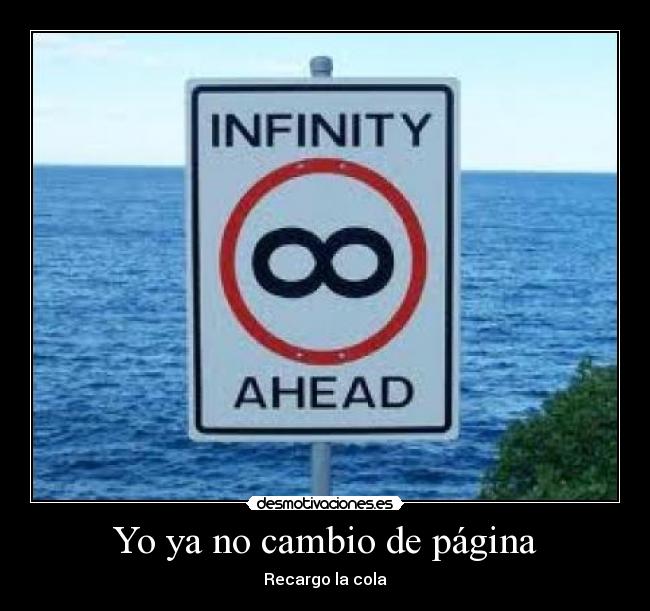 Yo ya no cambio de página - Recargo la cola