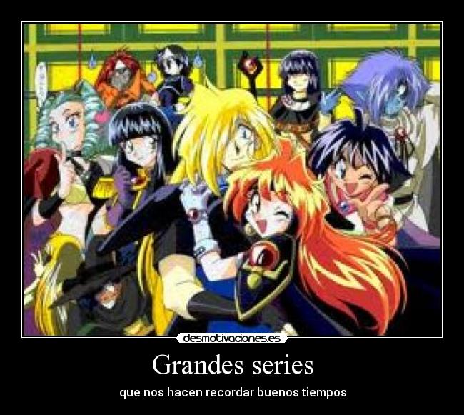 Grandes series - que nos hacen recordar buenos tiempos