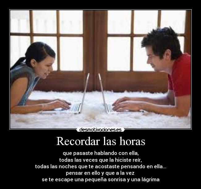 Recordar las horas - 