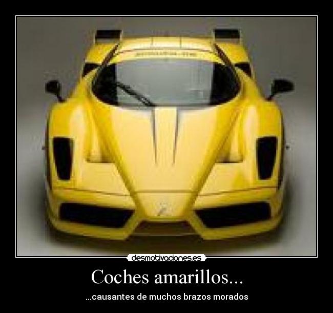 Coches amarillos... -