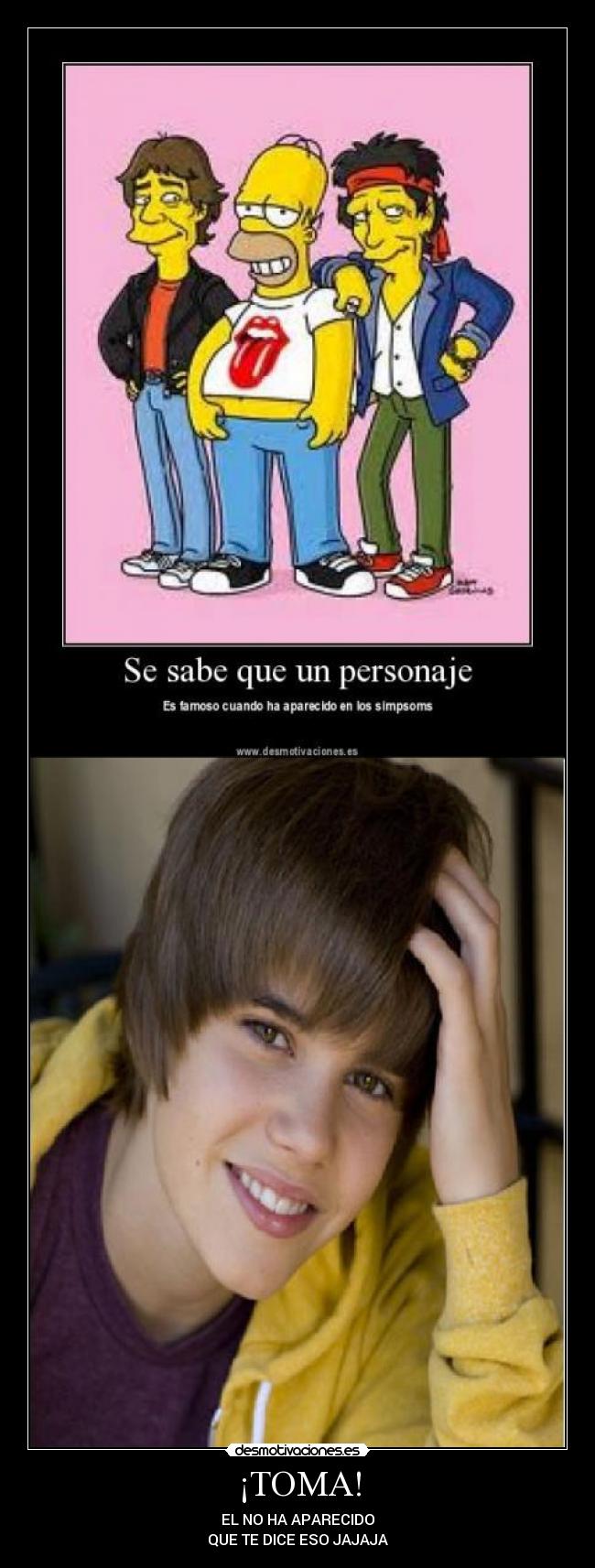 ¡TOMA! - EL NO HA APARECIDO
QUE TE DICE ESO JAJAJA