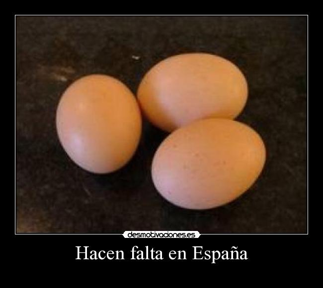 Hacen falta en España - 