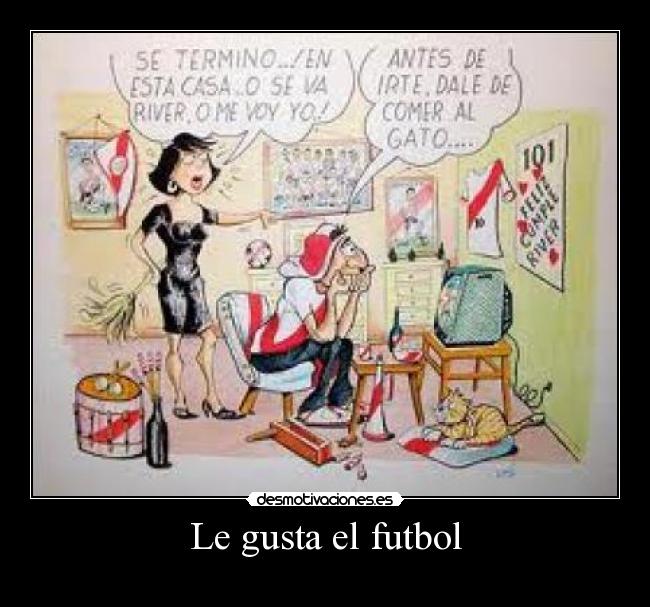 Le gusta el futbol -