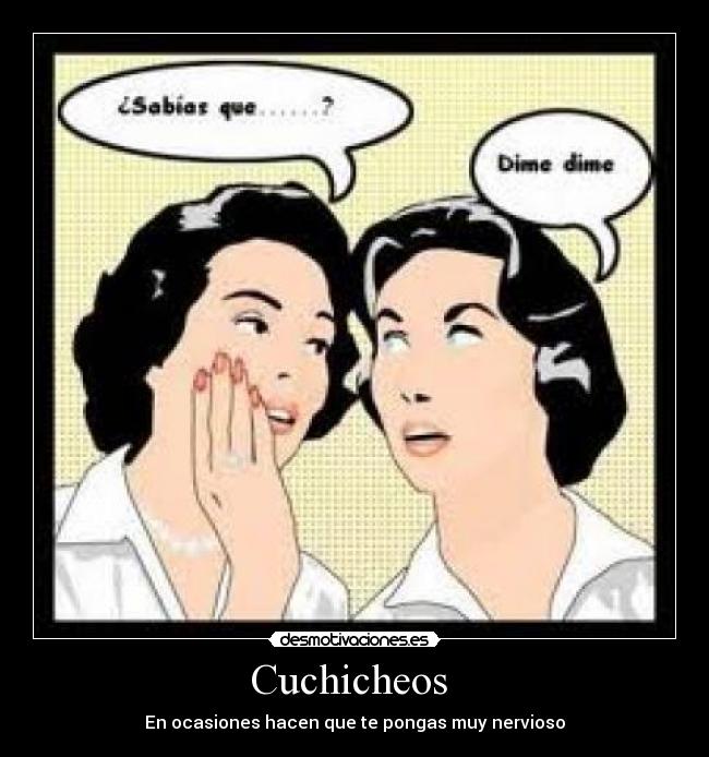 Cuchicheos -