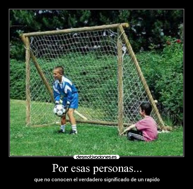 Por esas personas... - 