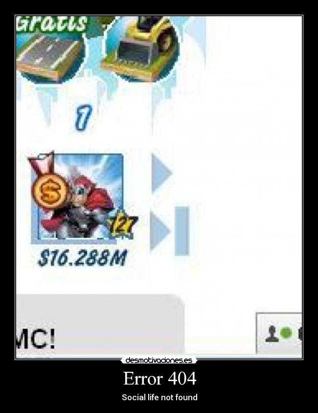carteles facebook error 404 desmotivaciones