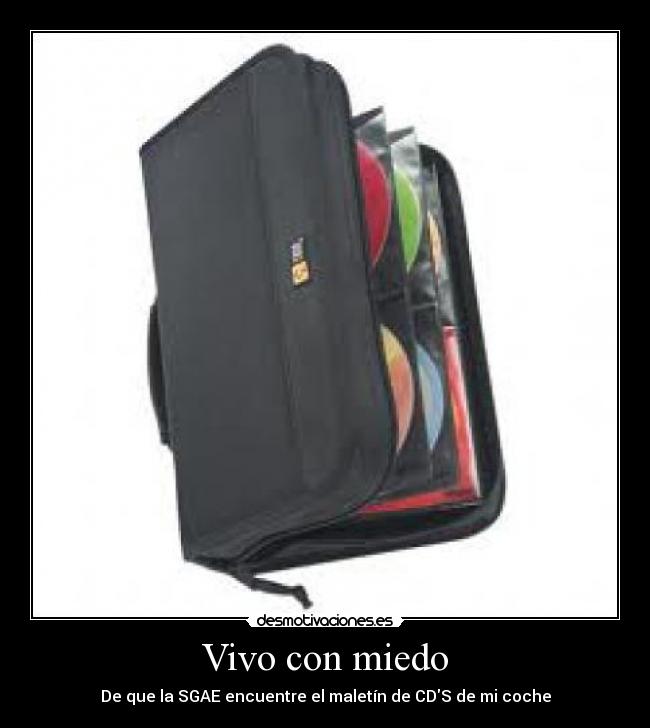 carteles miedo sgae desmotivaciones