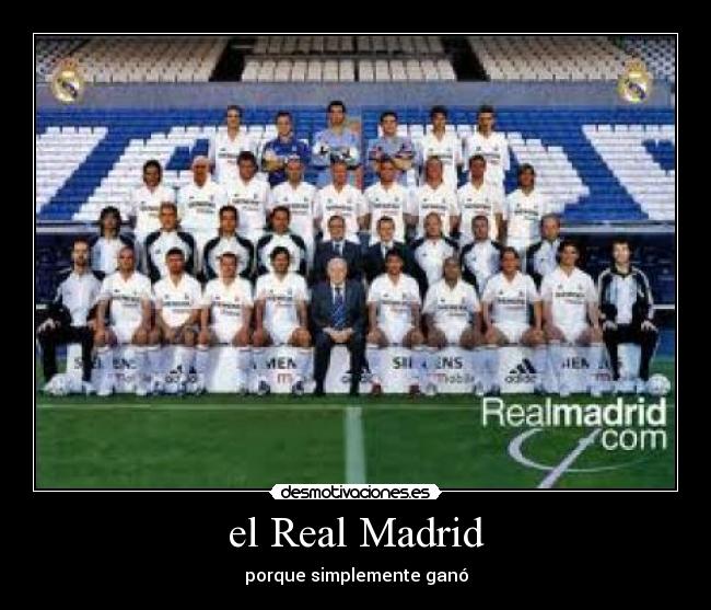el Real Madrid - 