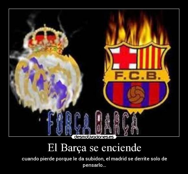 El Barça se enciende -