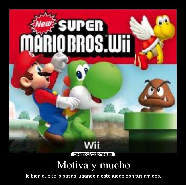 Motiva y mucho - lo bien que te lo pasas jugando a este juego con tus amigos.