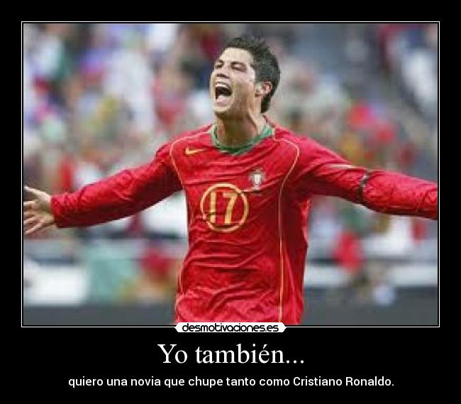Yo también... -