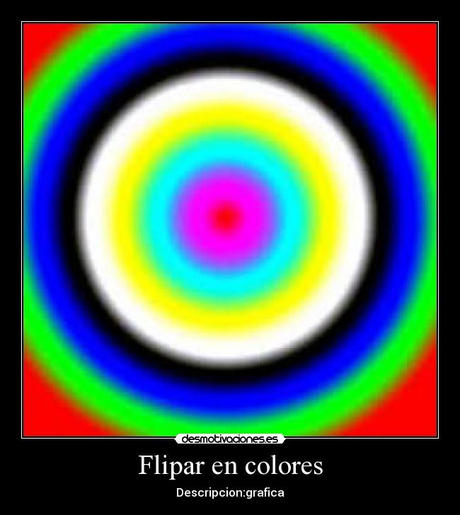 Flipar en colores - Descripcion:grafica